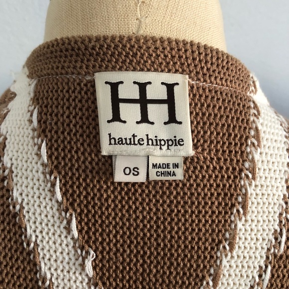 Haute Hippie | Oversized Knit Poncho - Picture 4 of 7